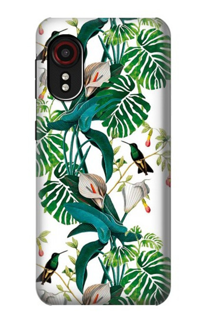 S3697 リーフライフバード Leaf Life Birds Samsung Galaxy Xcover 5 バックケース、フリップケース・カバー