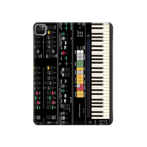 S0061 シンセサイザー Synthesizer iPad Pro 12.9 (2022,2021,2020,2018, 3rd, 4th, 5th, 6th) タブレットケース