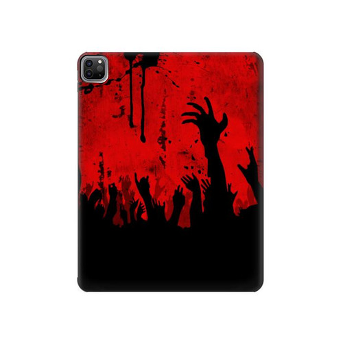 S2458 ゾンビの手 Zombie Hands iPad Pro 12.9 (2022,2021,2020,2018, 3rd, 4th, 5th, 6th) タブレットケース