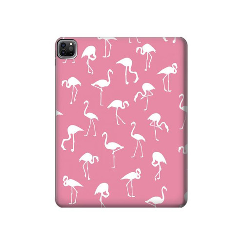 S2858 ピンクフラミンゴ柄 Pink Flamingo Pattern iPad Pro 12.9 (2022,2021,2020,2018, 3rd, 4th, 5th, 6th) タブレットケース