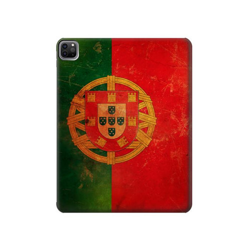 S2973 ポルトガルサッカー Portugal Football Soccer Flag iPad Pro 12.9 (2022,2021,2020,2018, 3rd, 4th, 5th, 6th) タブレットケース