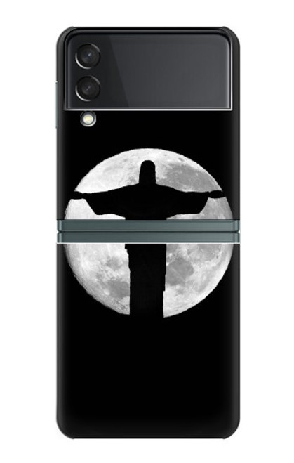 S2511 コルコバードのキリスト像 リオデジャネイロ Jesus Statue Christ the Redeemer Rio de Janeiro Samsung Galaxy Z Flip 3 5G バックケース、フリップケース・カバー