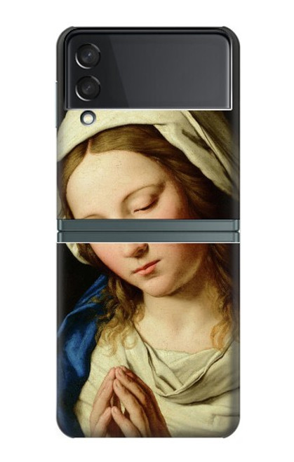S3476 聖母マリアの祈り Virgin Mary Prayer Samsung Galaxy Z Flip 3 5G バックケース、フリップケース・カバー