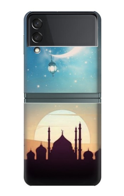 S3502 イスラムの夕日 Islamic Sunset Samsung Galaxy Z Flip 3 5G バックケース、フリップケース・カバー