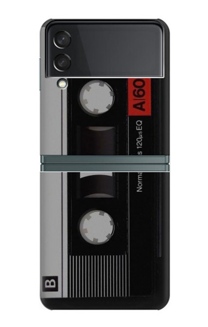 S3516 ビンテージカセットテープ Vintage Cassette Tape Samsung Galaxy Z Flip 3 5G バックケース、フリップケース・カバー