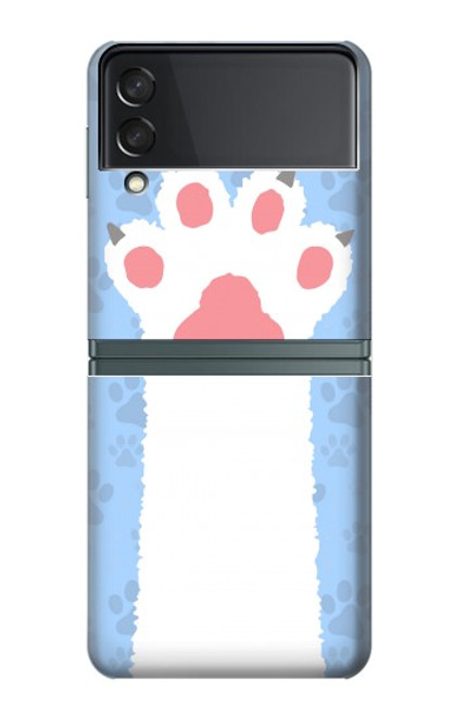 S3618 猫の足 Cat Paw Samsung Galaxy Z Flip 3 5G バックケース、フリップケース・カバー