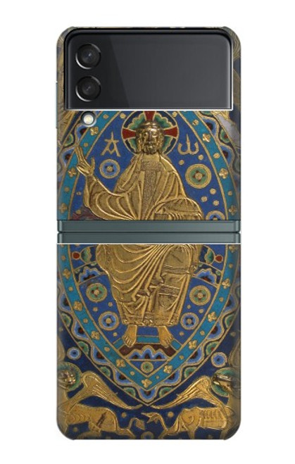 S3620 ブックカバーキリスト Book Cover Christ Majesty Samsung Galaxy Z Flip 3 5G バックケース、フリップケース・カバー