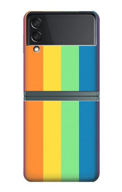 S3699 LGBTプライド LGBT Pride Samsung Galaxy Z Flip 3 5G バックケース、フリップケース・カバー