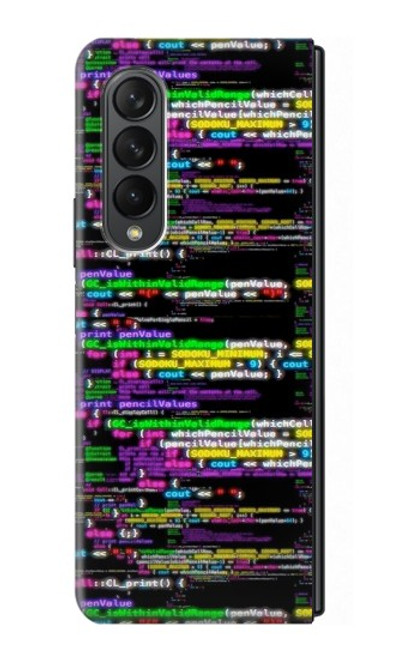 S3420 コーディングプログラマー Coding Programmer Samsung Galaxy Z Fold 3 5G バックケース、フリップケース・カバー