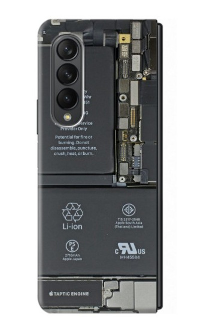 S3467 携帯電話の中のグラフィック Inside Mobile Phone Graphic Samsung Galaxy Z Fold 3 5G バックケース、フリップケース・カバー