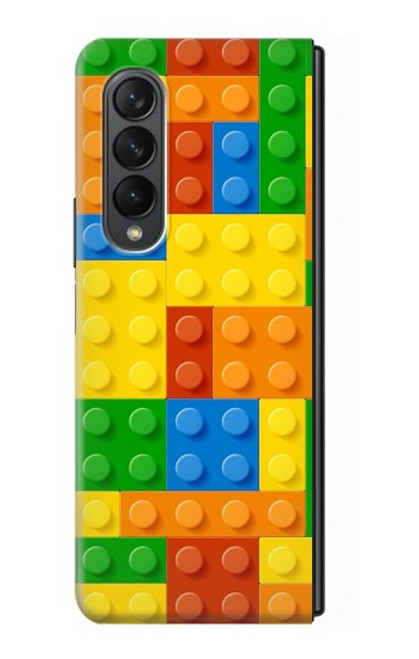 S3595 レンガのおもちゃ Brick Toy Samsung Galaxy Z Fold 3 5G バックケース、フリップケース・カバー