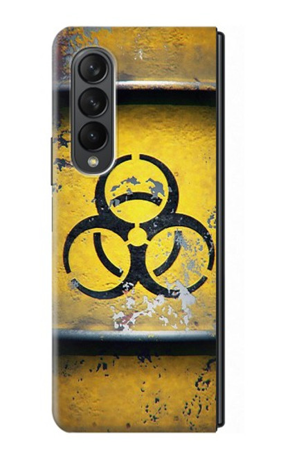 S3669 バイオハザードタンクグラフィック Biological Hazard Tank Graphic Samsung Galaxy Z Fold 3 5G バックケース、フリップケース・カバー