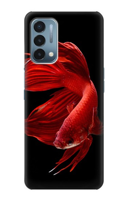 S2092 シャムと戦うサイアム Red Siamese Fighting Fish OnePlus Nord N200 5G バックケース、フリップケース・カバー