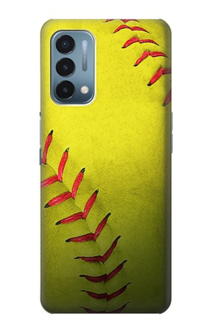 S3031 黄色のソフトボール Yellow Softball Ball OnePlus Nord N200 5G バックケース、フリップケース・カバー