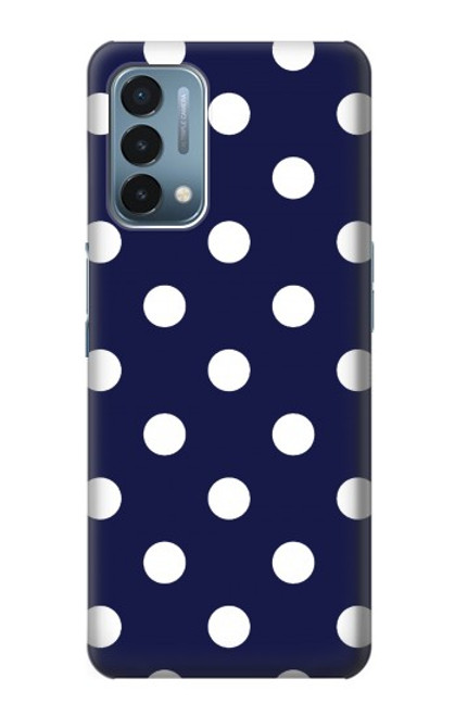 S3533 ブルーの水玉 Blue Polka Dot OnePlus Nord N200 5G バックケース、フリップケース・カバー