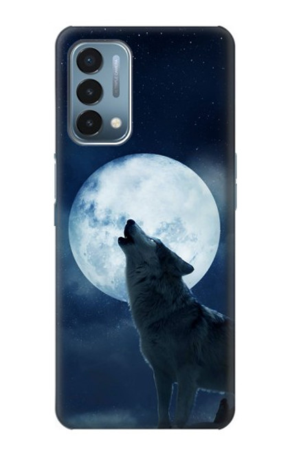 S3693 グリムホワイトウルフ満月 Grim White Wolf Full Moon OnePlus Nord N200 5G バックケース、フリップケース・カバー