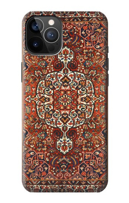 S3813 ペルシャ絨毯の敷物パターン Persian Carpet Rug Pattern iPhone 12, iPhone 12 Pro バックケース、フリップケース・カバー