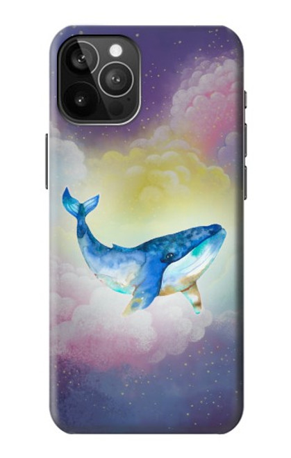 S3802 夢のクジラ パステルファンタジー Dream Whale Pastel Fantasy iPhone 12 Pro Max バックケース、フリップケース・カバー