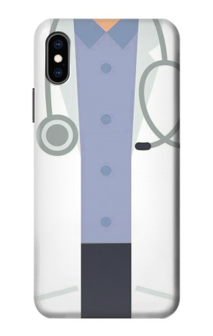 S3801 ドクターコート Doctor Suit iPhone X, iPhone XS バックケース、フリップケース・カバー