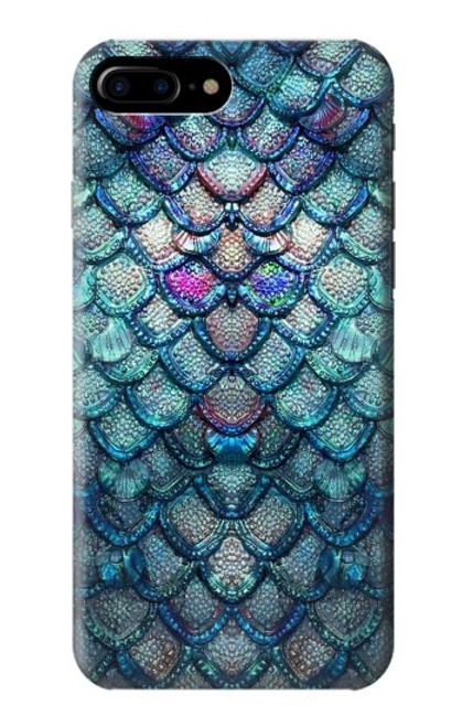 S3809 人魚の鱗 Mermaid Fish Scale iPhone 7 Plus, iPhone 8 Plus バックケース、フリップケース・カバー