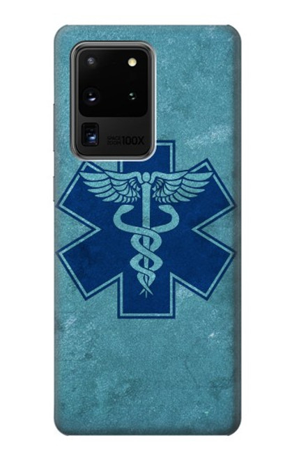 S3824 カドゥケウス医療シンボル Caduceus Medical Symbol Samsung Galaxy S20 Ultra バックケース、フリップケース・カバー