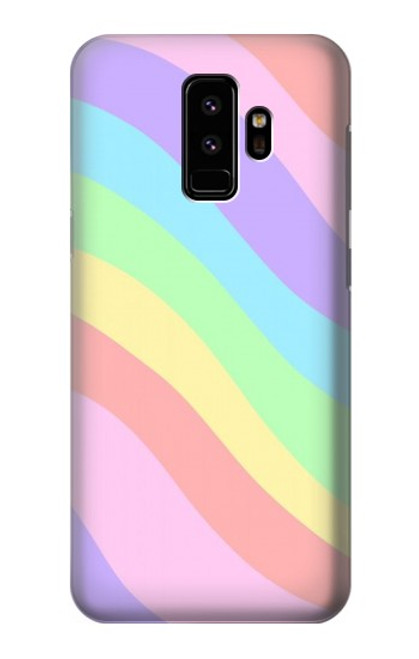 S3810 パステルユニコーンサマー波 Pastel Unicorn Summer Wave Samsung Galaxy S9 バックケース、フリップケース・カバー