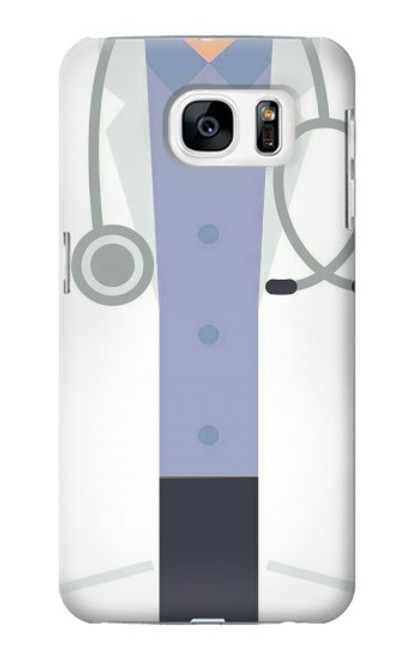 S3801 ドクターコート Doctor Suit Samsung Galaxy S7 バックケース、フリップケース・カバー