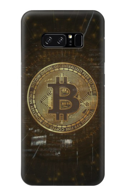 S3798 暗号通貨ビットコイン Cryptocurrency Bitcoin Note 8 Samsung Galaxy Note8 バックケース、フリップケース・カバー