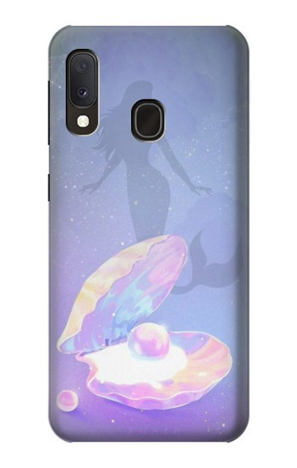 S3823 美し真珠マーメイド Beauty Pearl Mermaid Samsung Galaxy A20e バックケース、フリップケース・カバー