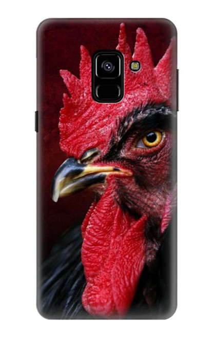 S3797 チキンオンドリ Chicken Rooster Samsung Galaxy A8 (2018) バックケース、フリップケース・カバー