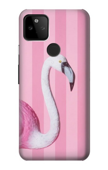 S3805 フラミンゴピンクパステル Flamingo Pink Pastel Google Pixel 5A 5G バックケース、フリップケース・カバー