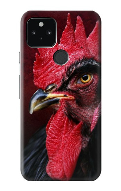 S3797 チキンオンドリ Chicken Rooster Google Pixel 5 バックケース、フリップケース・カバー