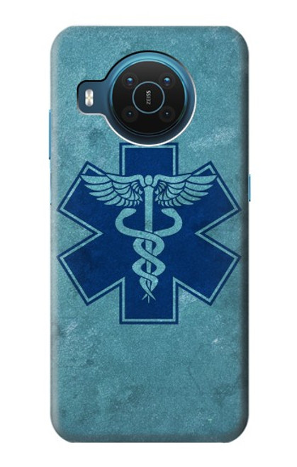 S3824 カドゥケウス医療シンボル Caduceus Medical Symbol Nokia X20 バックケース、フリップケース・カバー