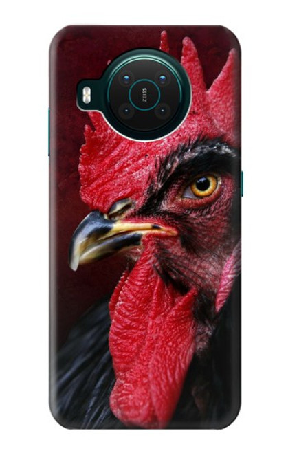 S3797 チキンオンドリ Chicken Rooster Nokia X10 バックケース、フリップケース・カバー