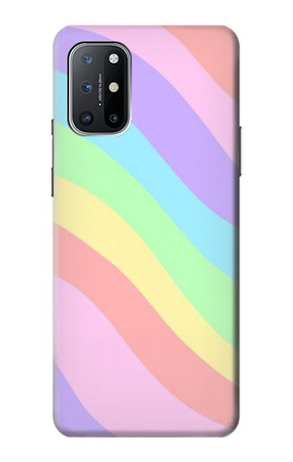 S3810 パステルユニコーンサマー波 Pastel Unicorn Summer Wave OnePlus 8T バックケース、フリップケース・カバー