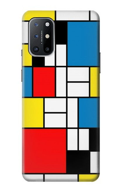 S3814 ピエトモンドリアン線画作曲 Piet Mondrian Line Art Composition OnePlus 8T バックケース、フリップケース・カバー