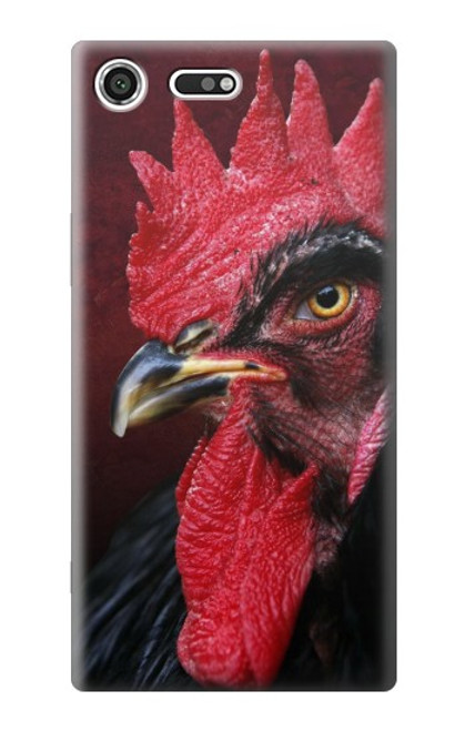 S3797 チキンオンドリ Chicken Rooster Sony Xperia XZ Premium バックケース、フリップケース・カバー