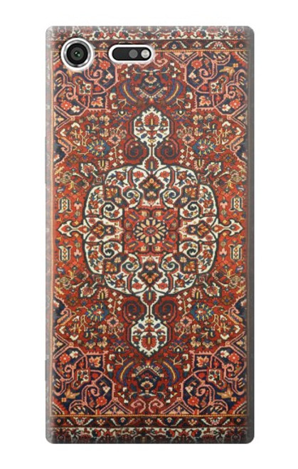 S3813 ペルシャ絨毯の敷物パターン Persian Carpet Rug Pattern Sony Xperia XZ Premium バックケース、フリップケース・カバー