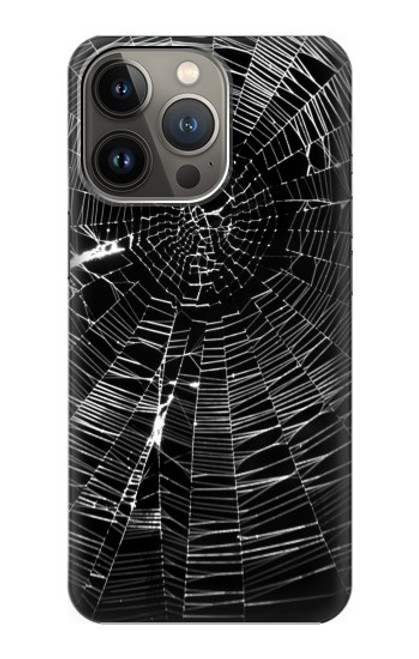 S2224 クモの巣 Spider Web iPhone 13 Pro バックケース、フリップケース・カバー