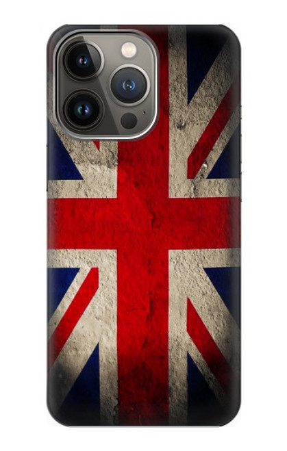 S2894 ヴィンテージイギリス旗 Vintage British Flag iPhone 13 Pro バックケース、フリップケース・カバー