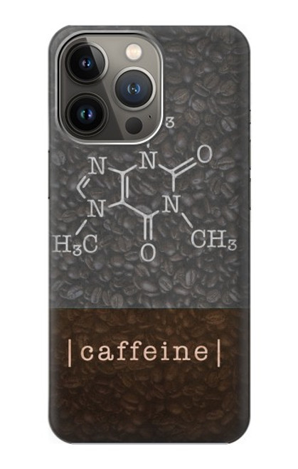 S3475 カフェイン分子 Caffeine Molecular iPhone 13 Pro バックケース、フリップケース・カバー