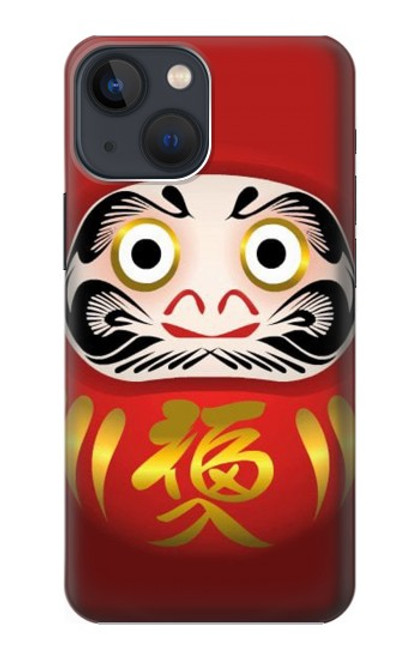 S2839 だるま Japan Daruma Doll iPhone 13 mini バックケース、フリップケース・カバー