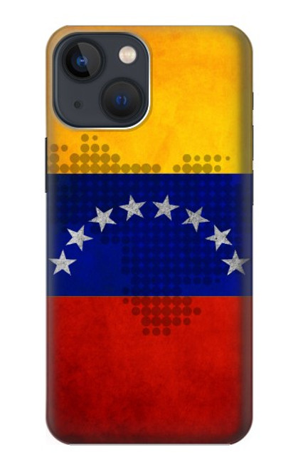 S2974 ベネズエラサッカー Venezuela Football Soccer Map Flag iPhone 13 mini バックケース、フリップケース・カバー