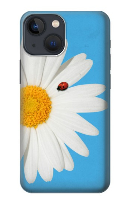 S3043 ビンテージ デイジー 天道虫 Vintage Daisy Ladybug iPhone 13 mini バックケース、フリップケース・カバー