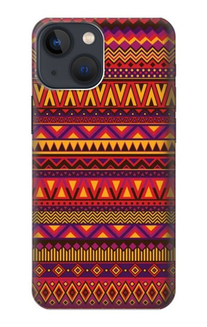 S3404 アステカパターン Aztecs Pattern iPhone 13 mini バックケース、フリップケース・カバー