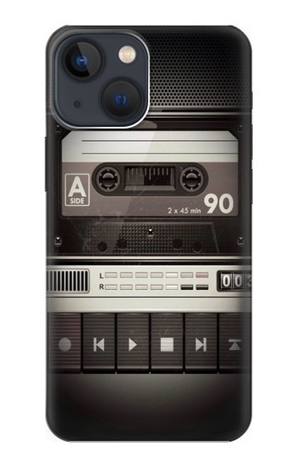 S3501 ビンテージカセットプレーヤー Vintage Cassette Player iPhone 13 mini バックケース、フリップケース・カバー
