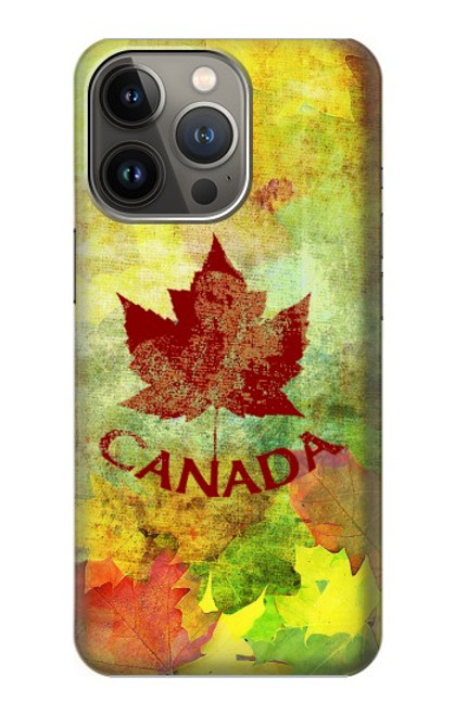 S2523 カナダ秋のメープルリーフ Canada Autumn Maple Leaf iPhone 13 Pro Max バックケース、フリップケース・カバー