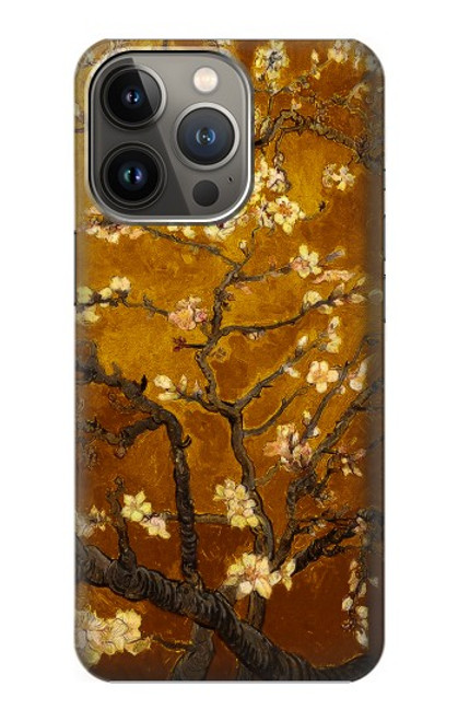 S2663 黄開花アーモンドの木 フィンセント・ファン・ゴッホ Yellow Blossoming Almond Tree Van Gogh iPhone 13 Pro Max バックケース、フリップケース・カバー