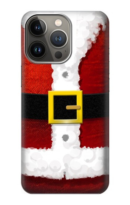 S2846 クリスマス・サンタクロース・コスチューム Christmas Santa Red Suit iPhone 13 Pro Max バックケース、フリップケース・カバー