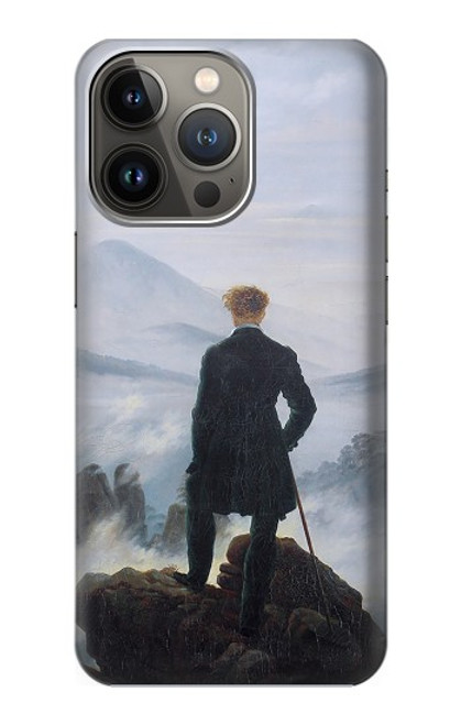 S3789 霧の海の上の放浪者 Wanderer above the Sea of Fog iPhone 13 Pro Max バックケース、フリップケース・カバー